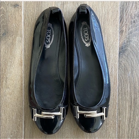 ⭐️HOST PICK⭐️ Tods Double T leather ballet flat - Picture 3 of 8